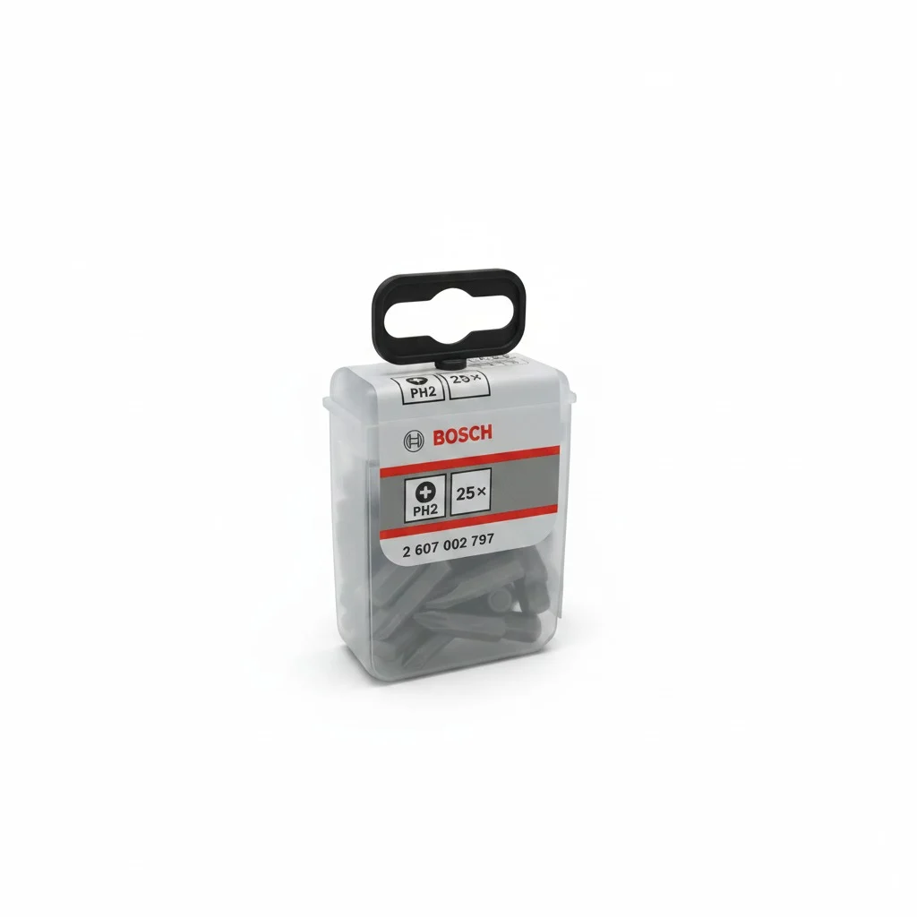 Set D'embouts Ph2, Longueur 25 Mm, 25 Pcs
