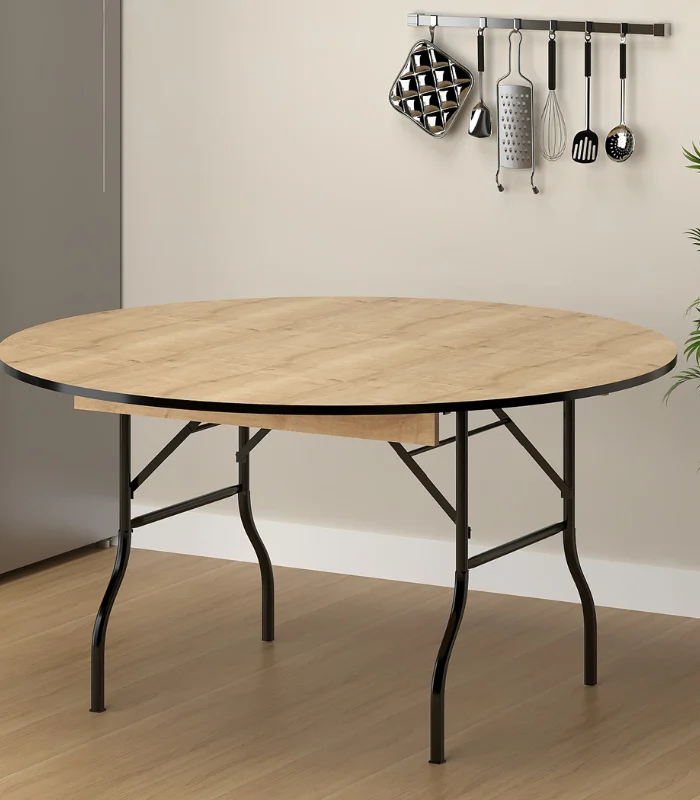 Table ronde 150×76 cm
