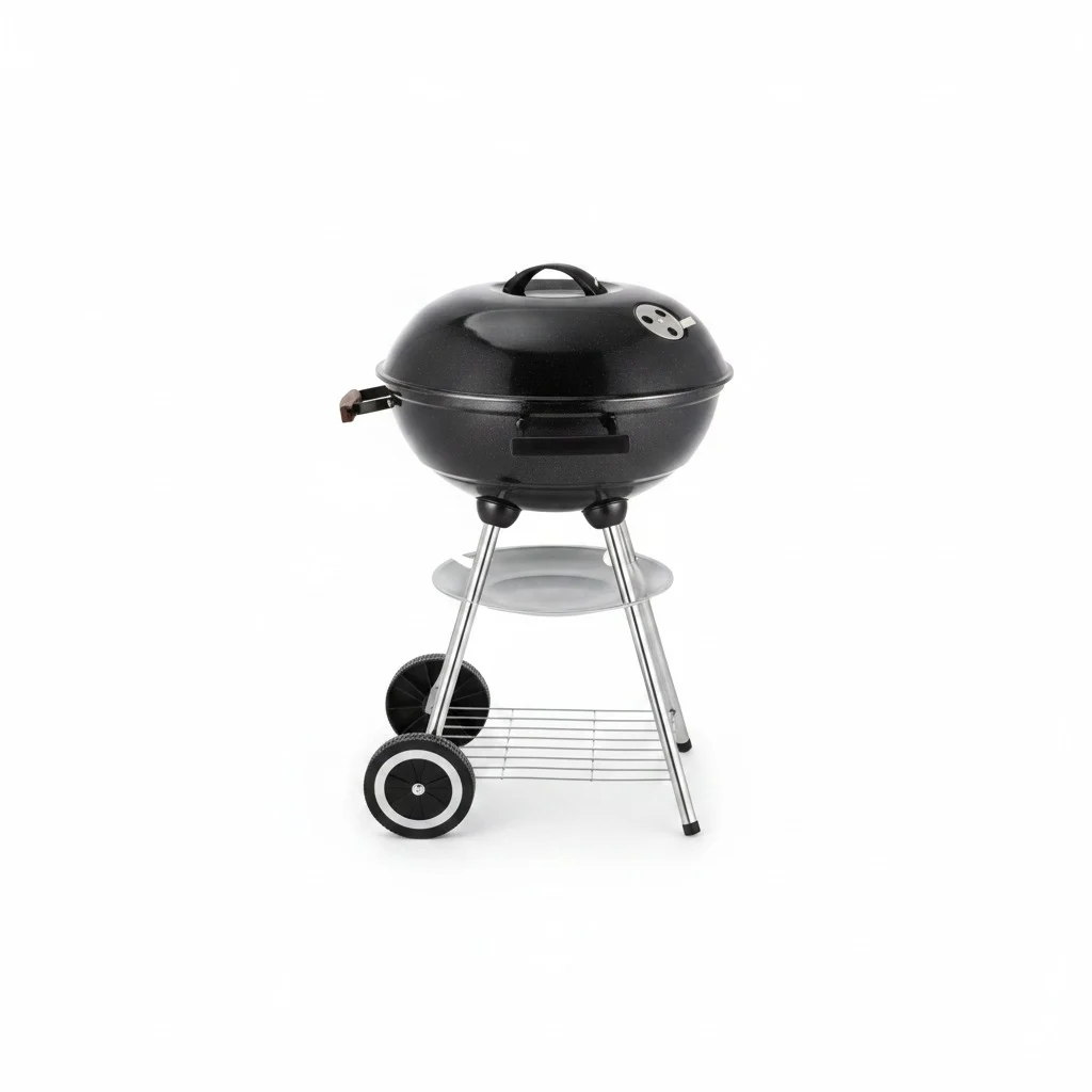 Barbecue Rond 43 Cm Avec Roues