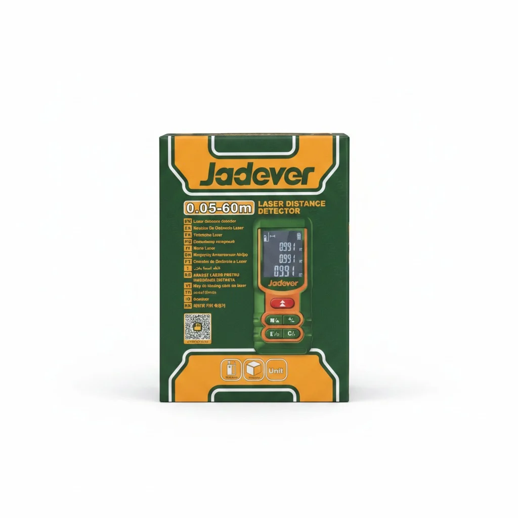 Télémètre Laser 60m, , Multi-Fonctions – Jadever