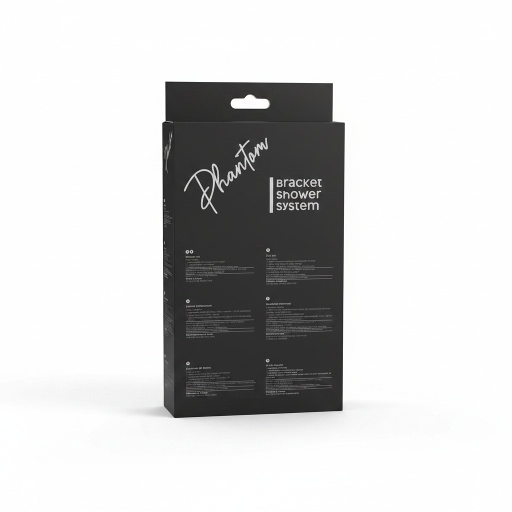 Douchette Chrome Avc Flexible Phantom Caoutchouc