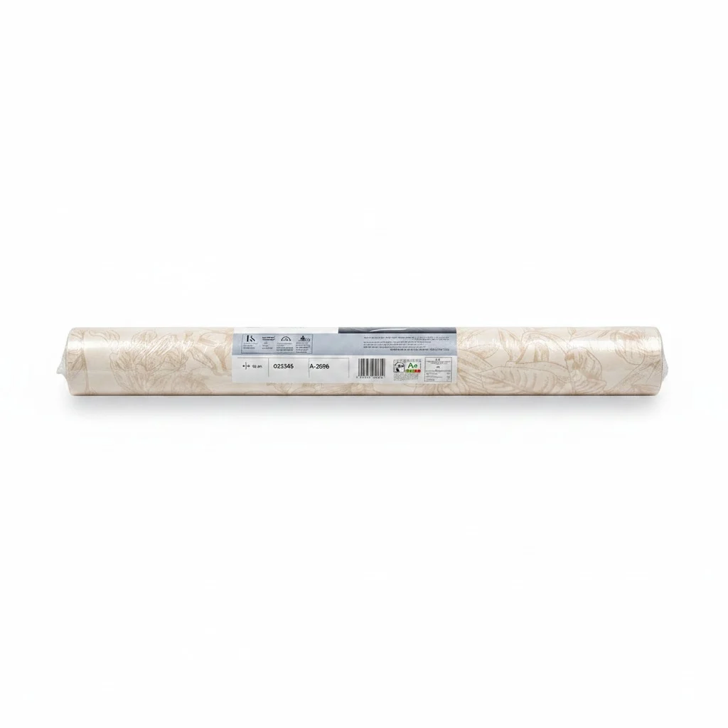 Papier Peint Feuillage Beige