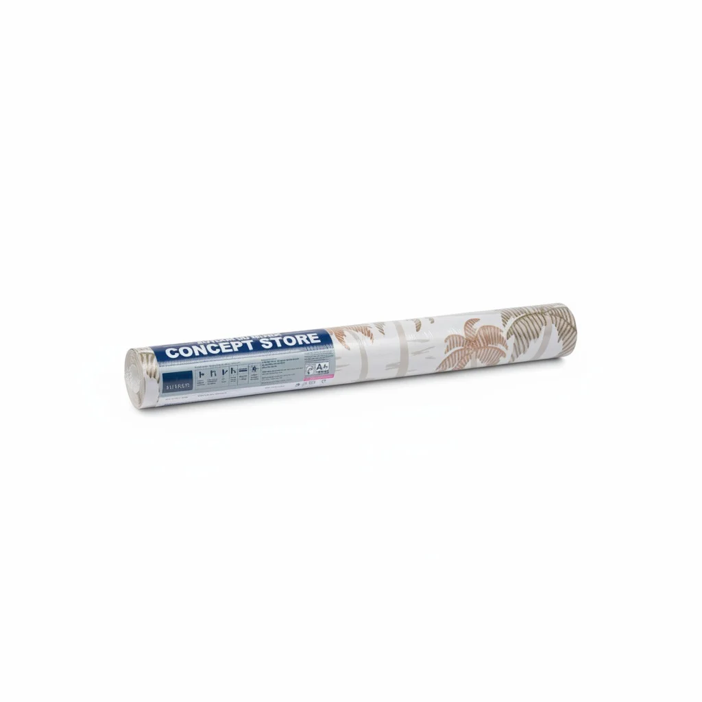 Papier Peint Palmier Fond Beige