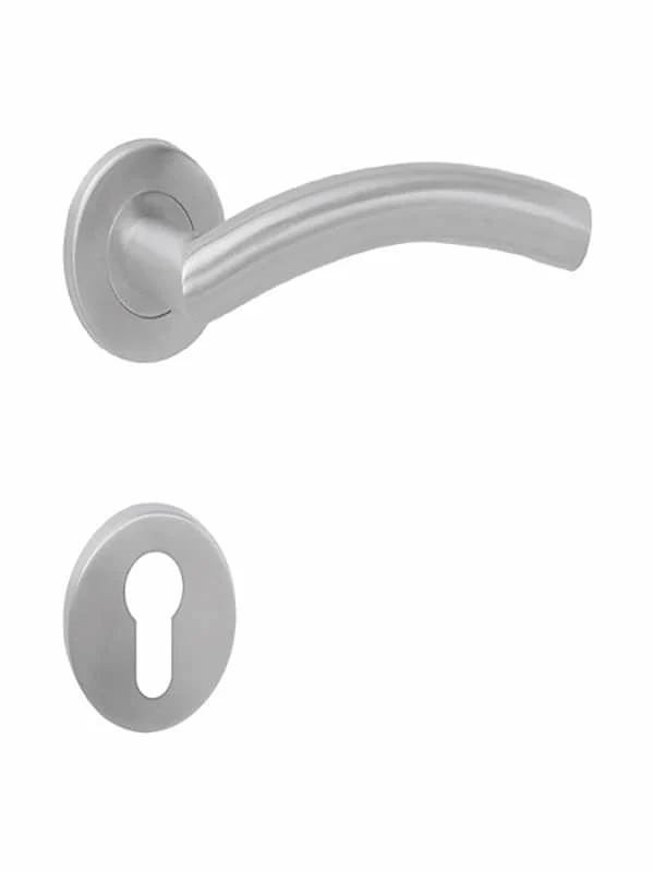 Poignée De Porte Inox Grande Clé Rond