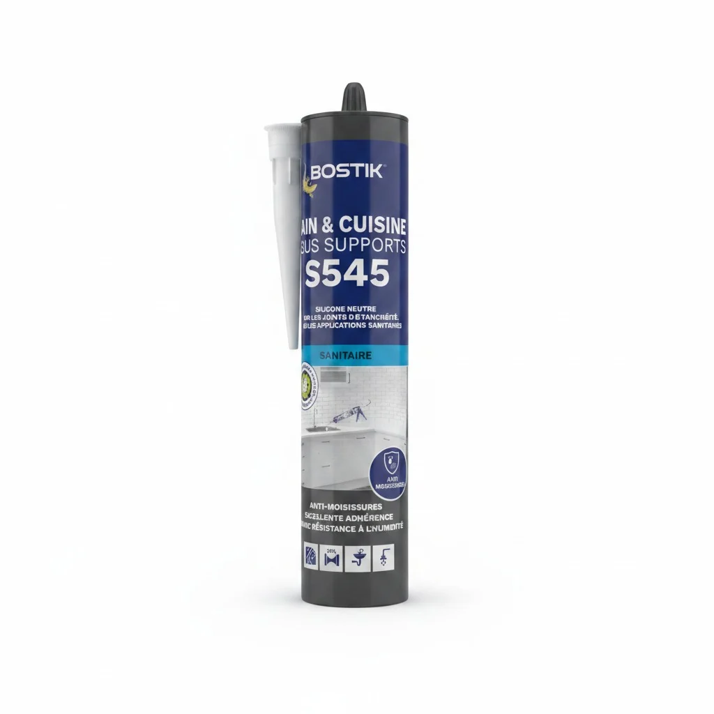 Bostik Mastic S545 Blanc en 300 Ml