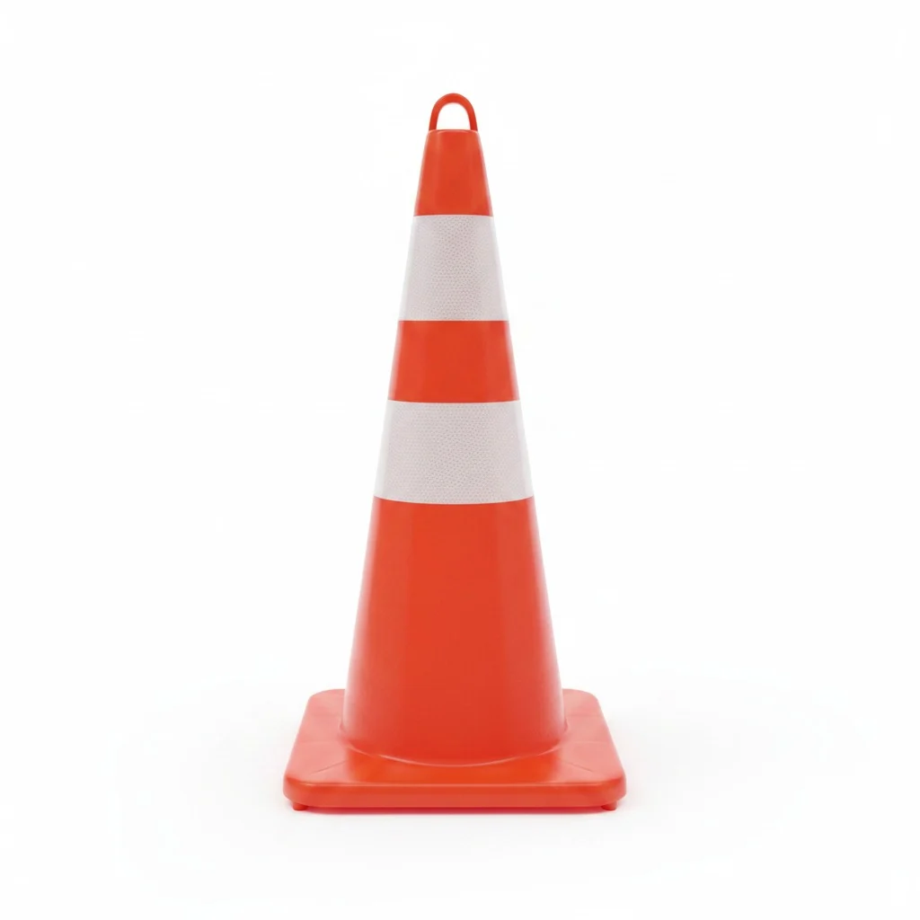 Cone de Signalisation A Boucle 70 Cm