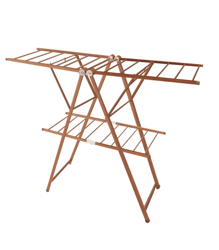 Sèche-linge lusso 168x60x118 cm en aluminium effet bois