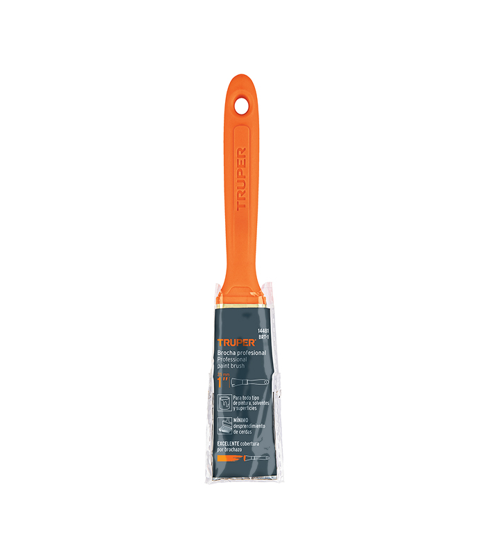 Brosse Professionnelle Avec Manche En Plastique 51 Mm