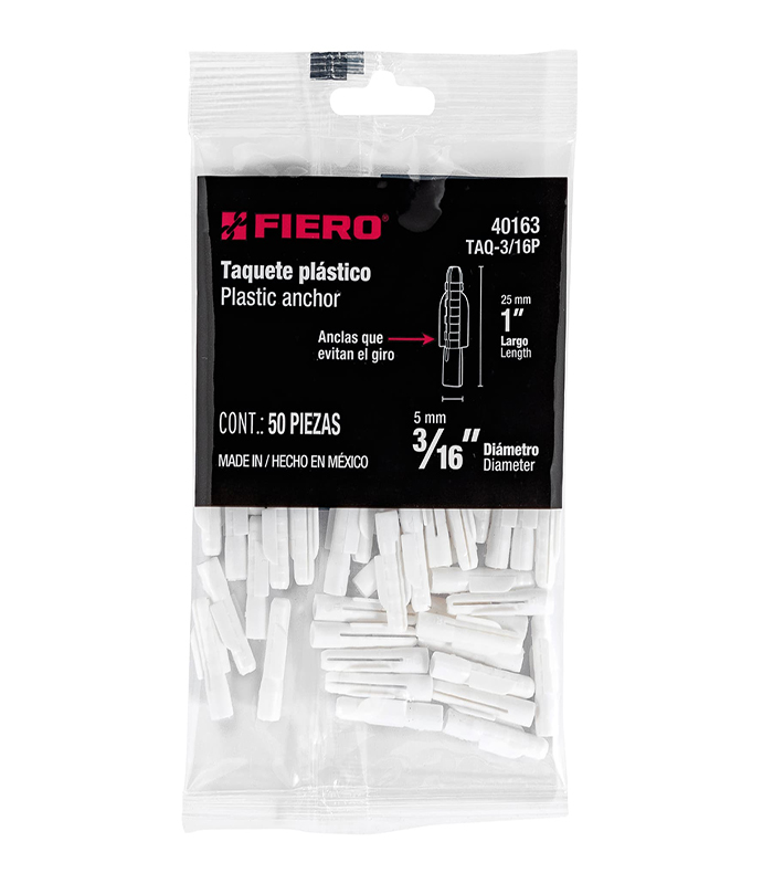 Bouchons En Plastique 4,8Mm Blanc 50 Pièces