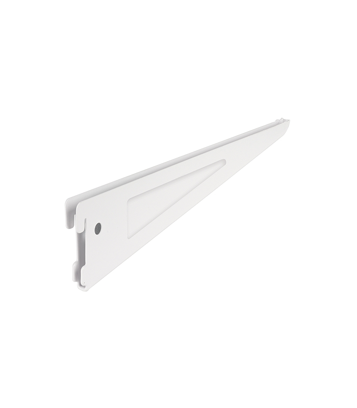 Support Plat Pour Fermeture Éclair Double Blanc 32 Cm