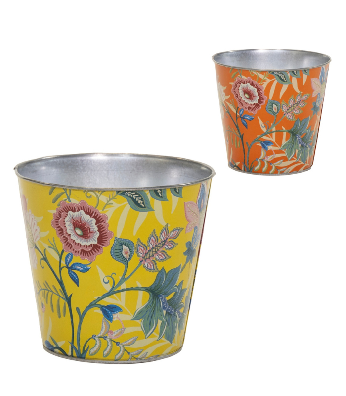 Pot De Fleurs Bob Morris Xl 17 Cm 2 Couleurs Assorties