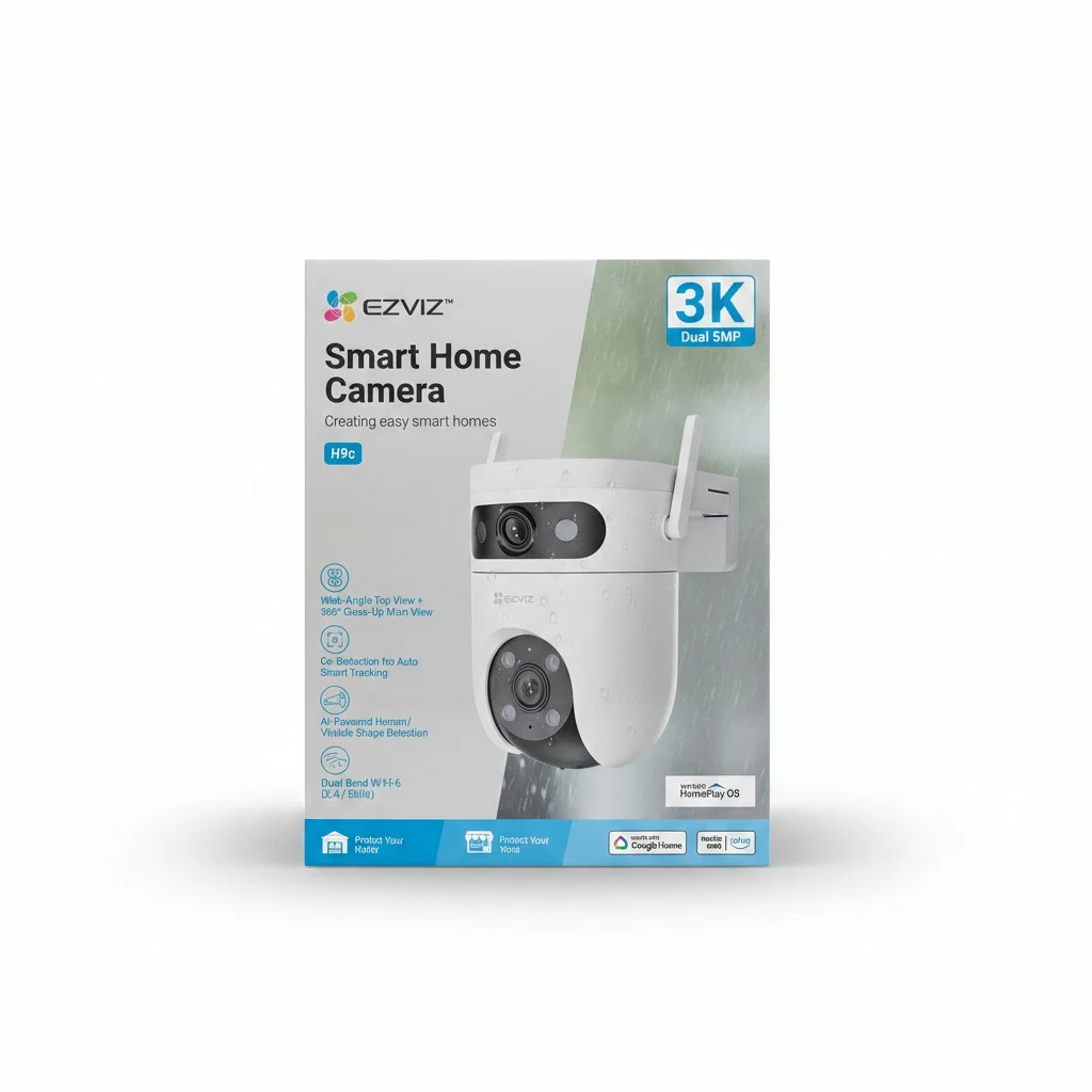 Camera Wifi Dual 5mp+5mp Ezviz