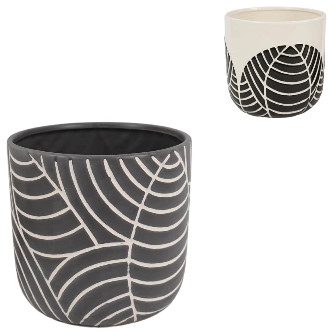 Vase à motif 13 cm 2 assortis