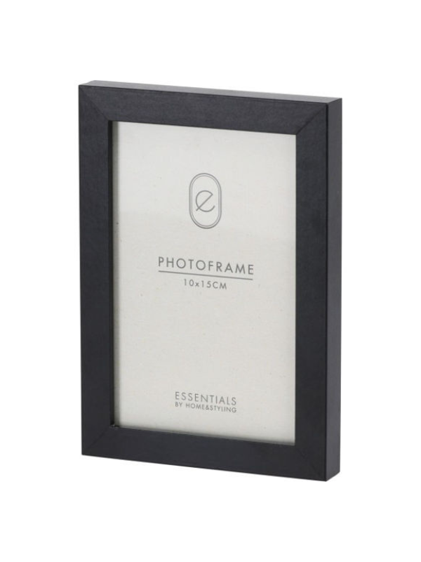 Cadre photo en MDF noir 13×17,5cm