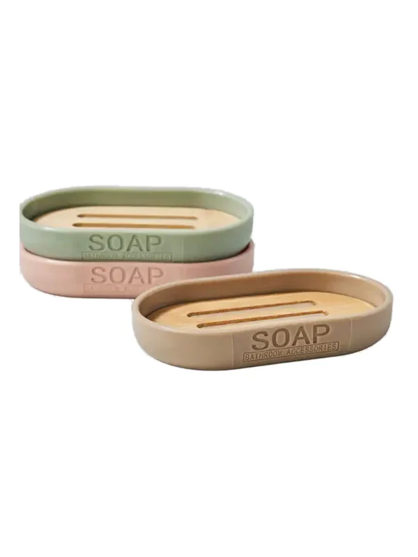 Porte-savon 12,3×7,8×2,5mm 3 coloris