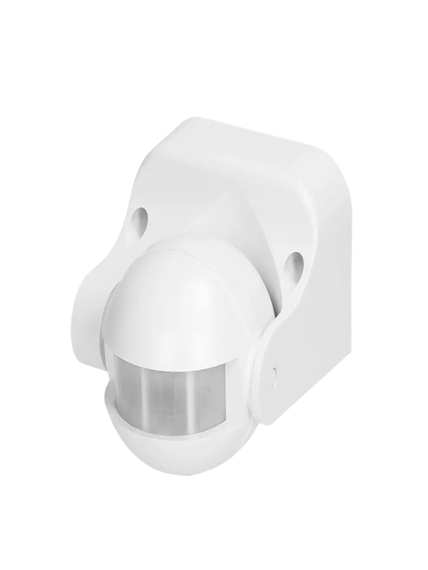 Détecteur de mouvement à infragouge IP44 DM 01-180° blanc
