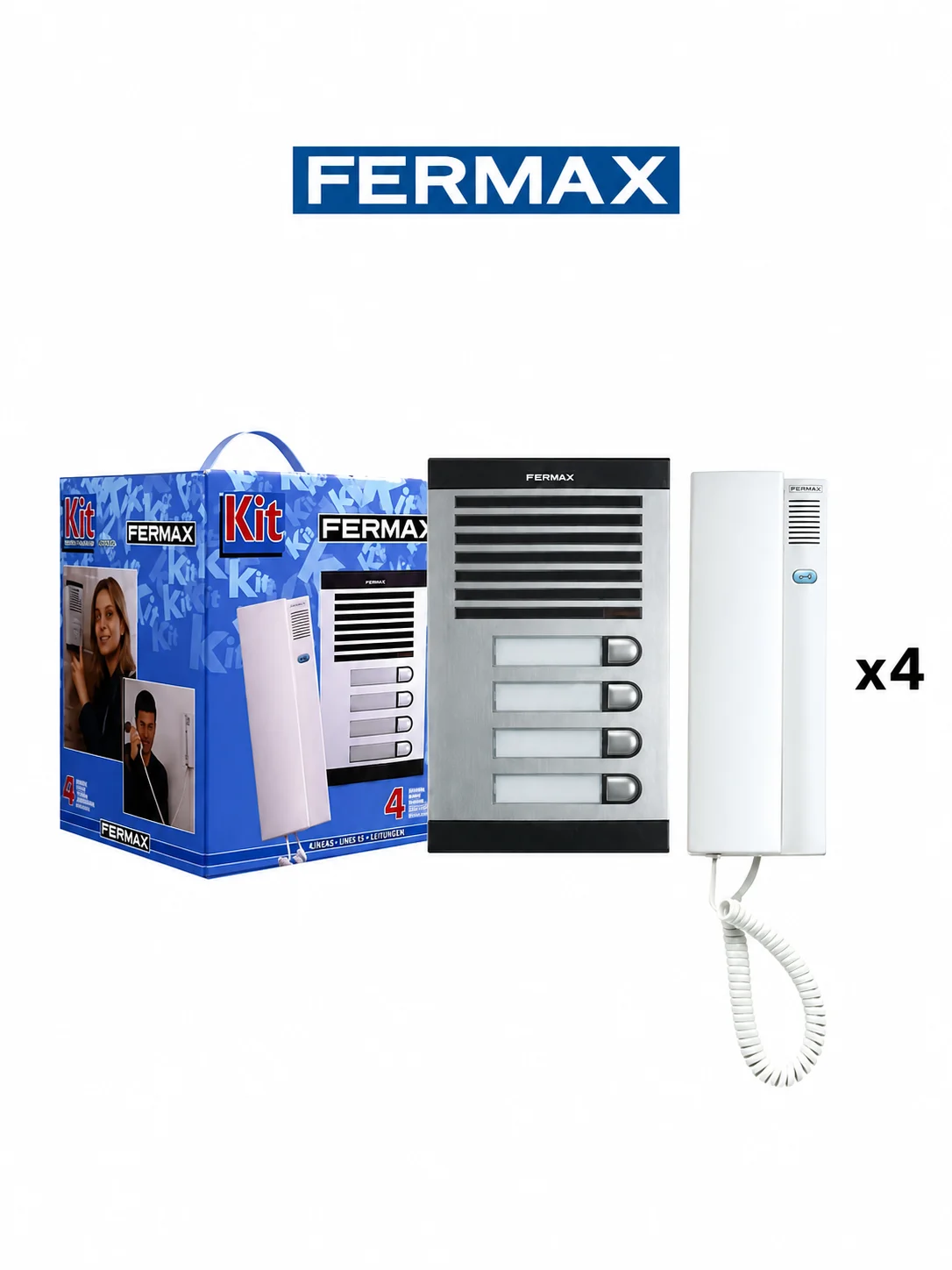 Interphone 4 postes fermax