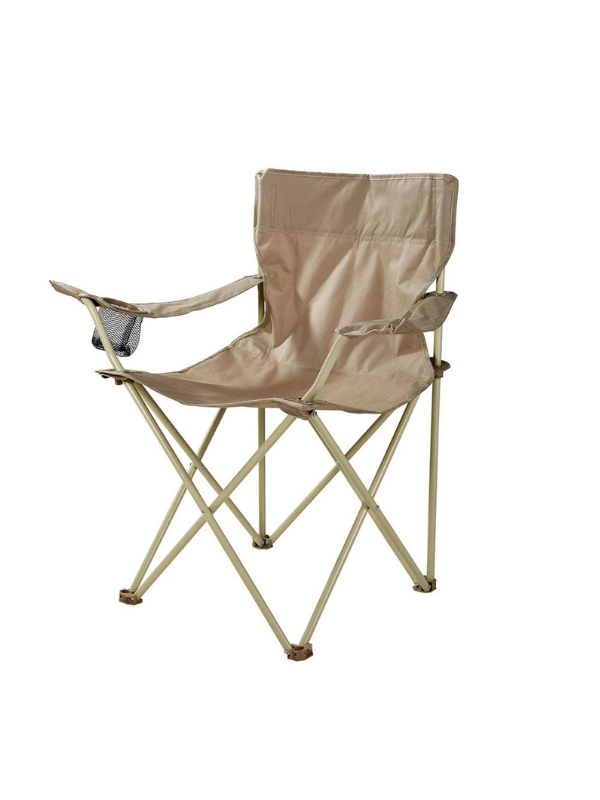 Chaise pliable 42X48cm taupe