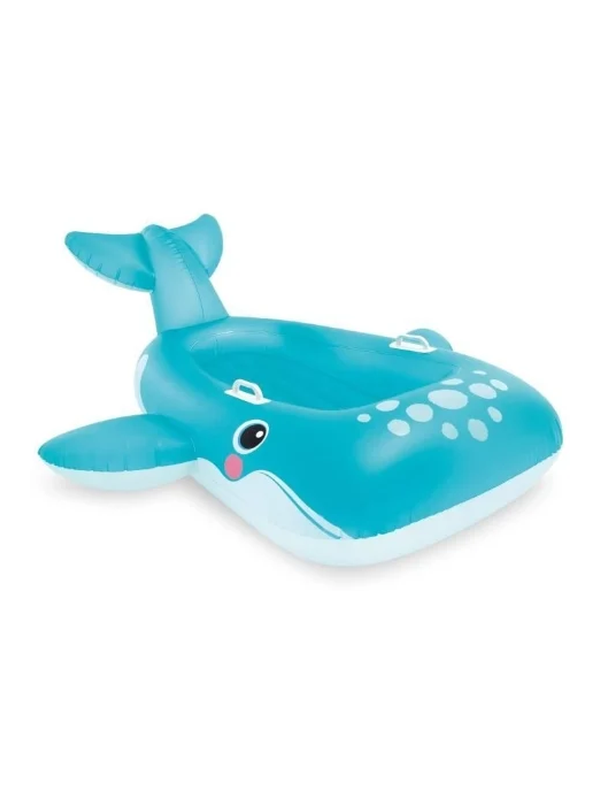 Bouée baleine bleue 168×140 cm
