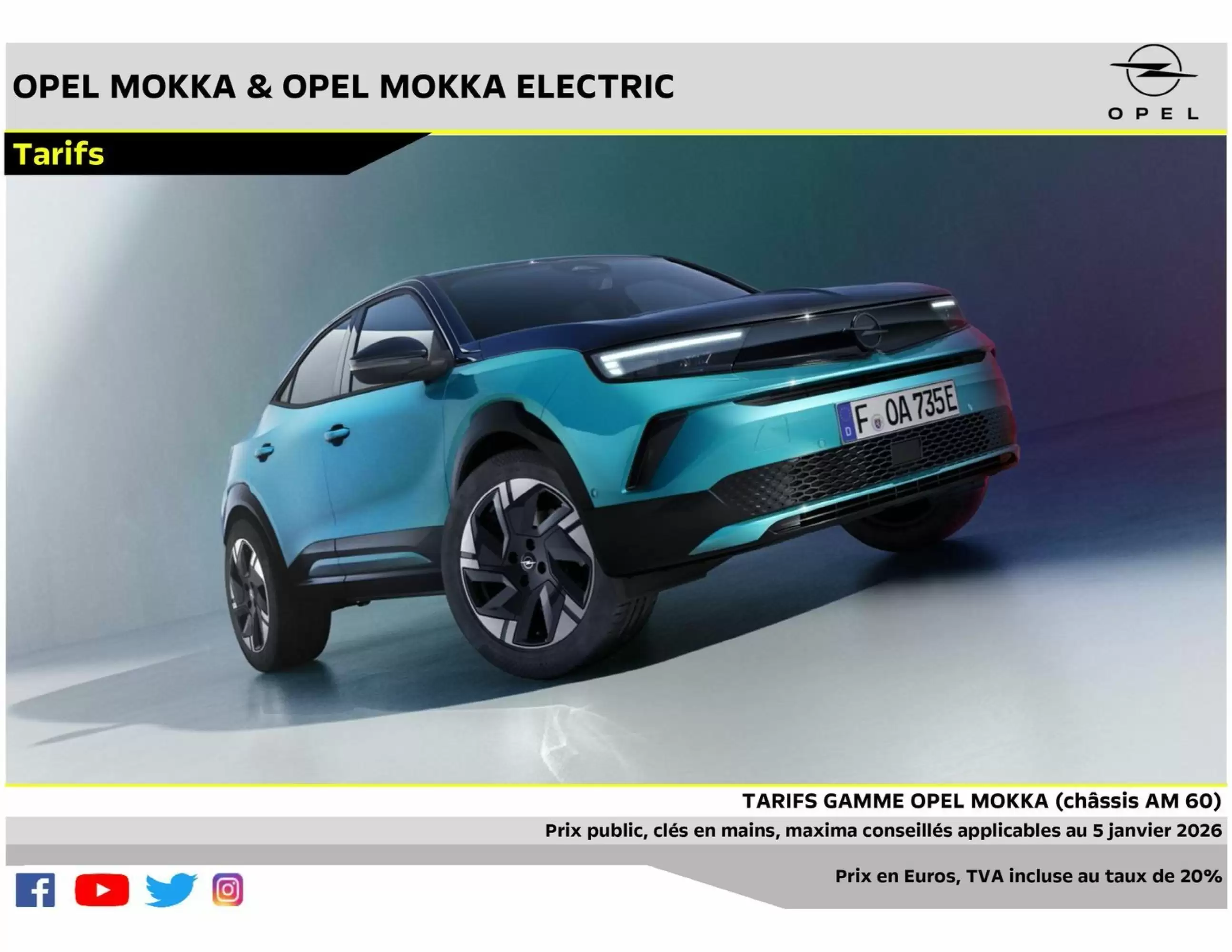Catalogue Opel du 6 janvier au 6 janvier 2027