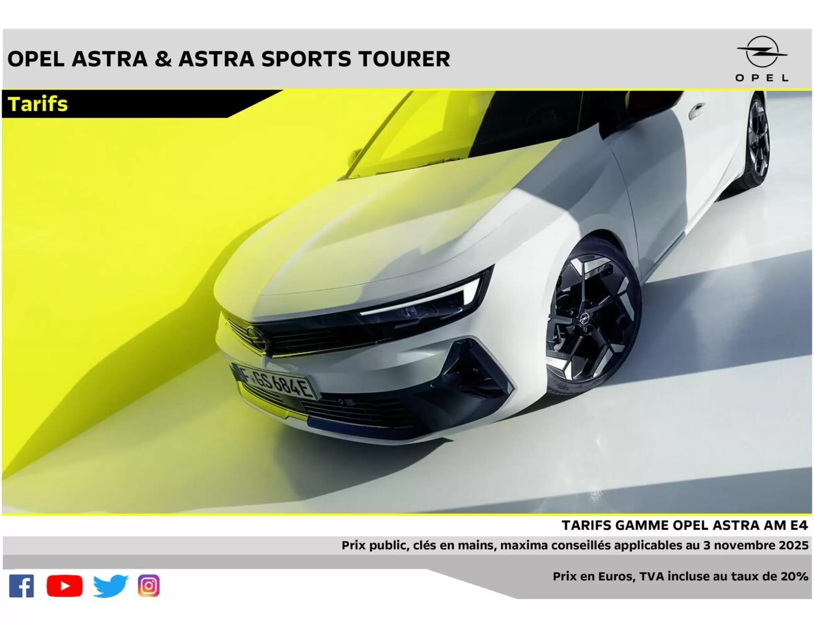 Catalogue Opel du 6 janvier au 6 janvier 2027