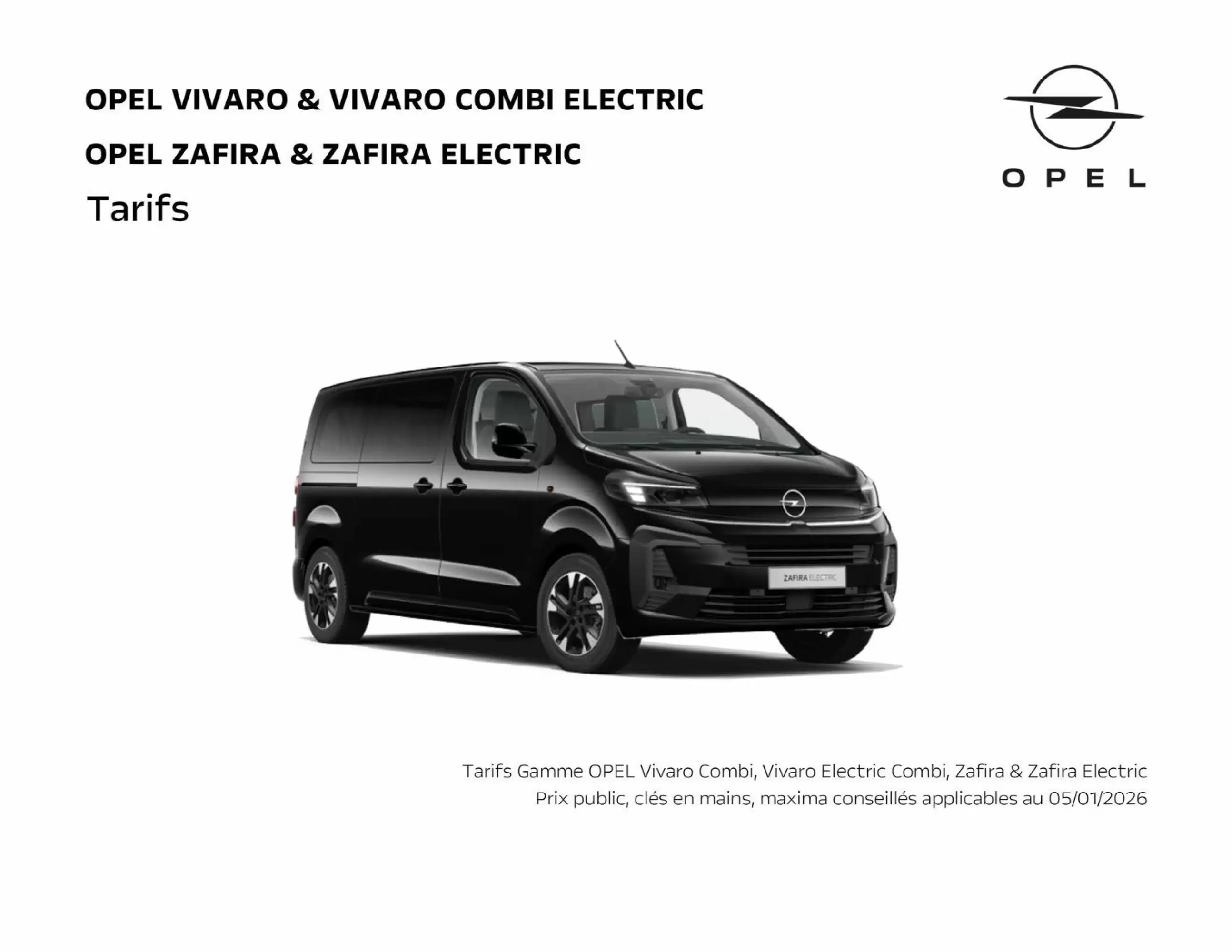 Catalogue Opel du 6 janvier au 6 janvier 2027