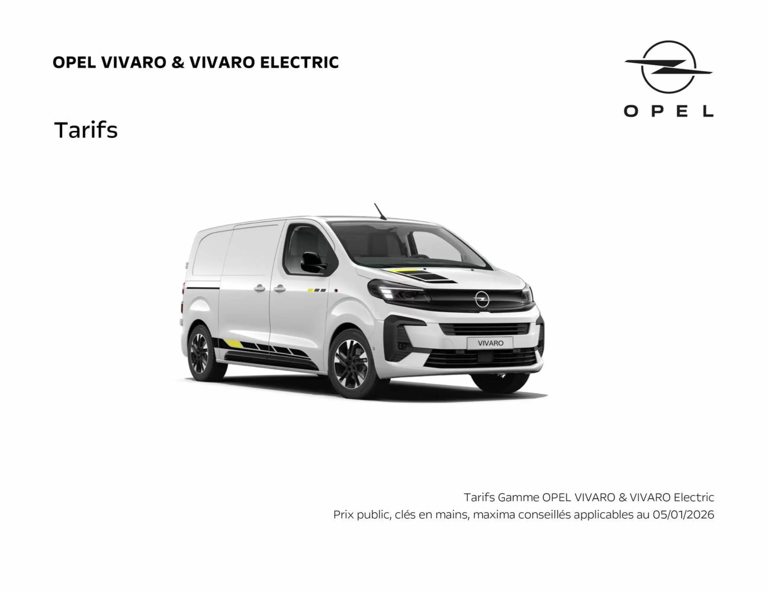 Catalogue Opel du 6 janvier au 6 janvier 2027