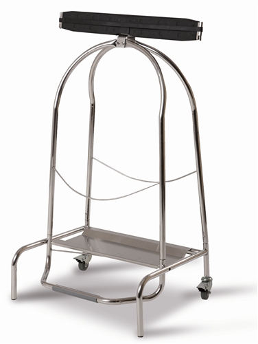 Porte sac poubelle cuisine inox a pedale 110L