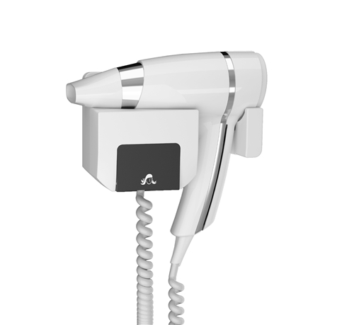 Seche cheveux JVD brittony support frontal blanc