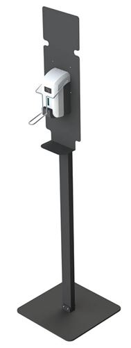 Station de desinfection des mains JVD coude