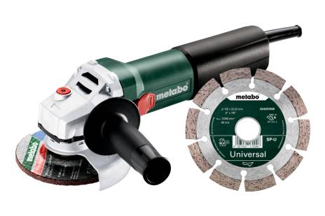 WQ 1100-125 Set (610035920) Meuleuse d’angle – Metabo