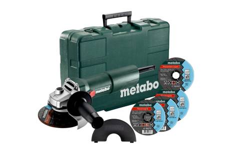 W 750-125 Set (603605680) Meuleuse d’angle – Metabo