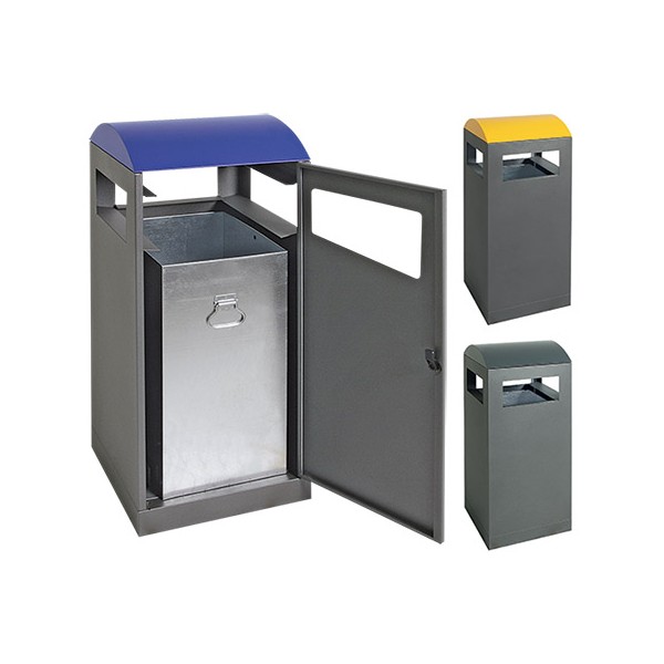 Collecteur de tri sélectif extérieur 40L