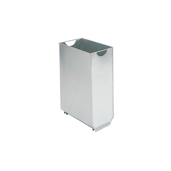 Bac intérieur acier 60L pour corbeilles Bandar et Berne