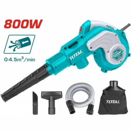 Souffleur Aspirateur Total 800w Tb2086