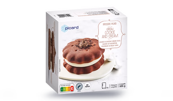 Gâteau cookie et cream, 4-6 parts