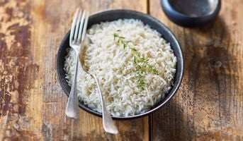 Riz basmati, cuit