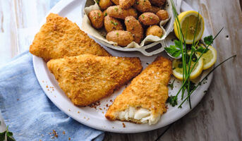4 Filets de cabillaud MSC, panure croustillante