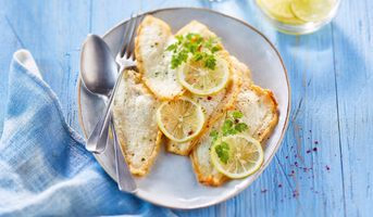 Filets de limande façon meunière, 4 à 5 filets