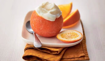 4 oranges givrées