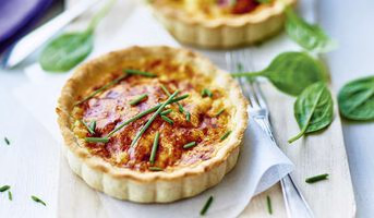 2 tartes aux fromages
