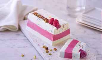 Nougat glacé framboise
