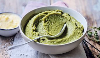 Purée de légumes verts bio