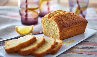 Cake au citron, 6 parts, pur beurre, à réchauffer