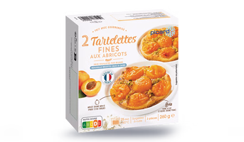 2 Tartelettes fines aux abricots