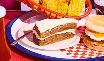Carrot layer cake, 1 part