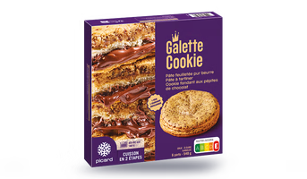 Galette cookies, 6 parts