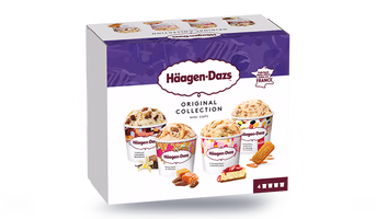 4 Mini-pots Häagen-Dazs Original Collection