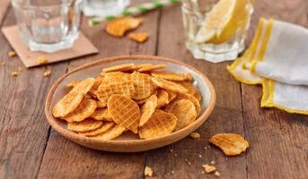 Gaufrettes apéritives au Maroilles