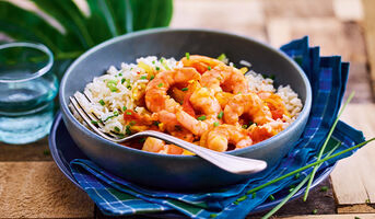 Cari de crevettes
